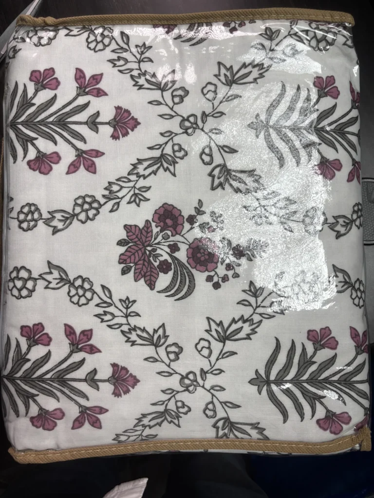 Plum Mughal Jaal Dohar dohar