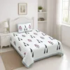 Pink Whisper Single Pure Cotton Bedsheet