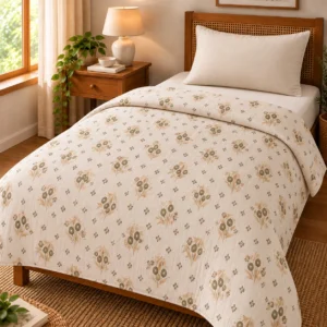 Olive Buds Reversible Single Dohar